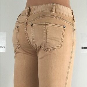Free People Peach Skinny jeans size 25 ( EUC )‎